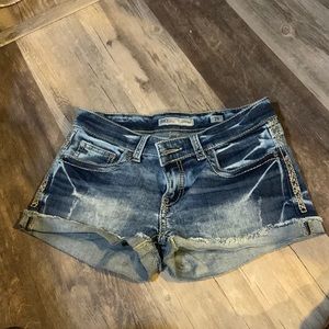 Bke denim shorts size 28